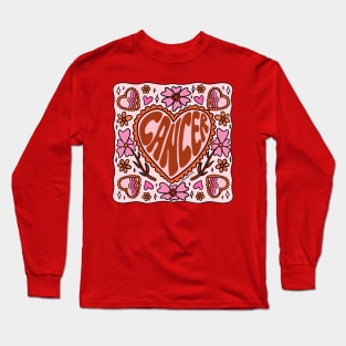 Cancer Heart Long Sleeve T-Shirt